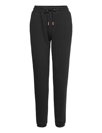 Cc Heart Sweat Pants Black Coster Copenhagen