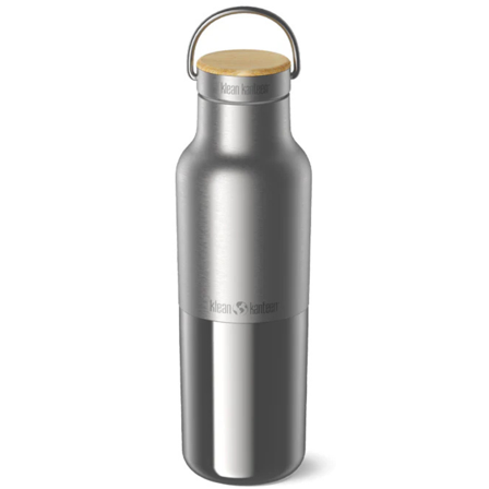 Klean Kanteen Insulated Reflect 473ml (w/ Bamboo) Brushed Stainless
