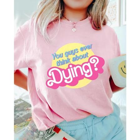 Barbie Tryckt T-shirt Kvinna Sommar Topp T-shirt GH1014-D L