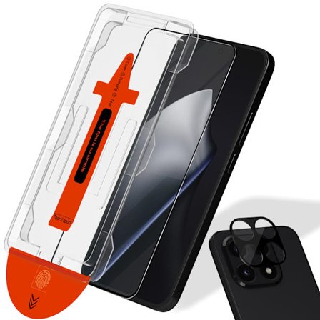 1-PACK Xiaomi 15T Pro Skærmbeskytter & 1-PACK linsebeskytter - Hærdet Glas | [Automatisk Installation] - Boblefri