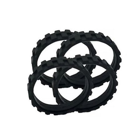 4 kpl renkaat IROBOT ROOMBA -robotti-imurin pyöriin sarjat 500 600 700 800 I7 S9 Irobot pyörän vaihto-osat