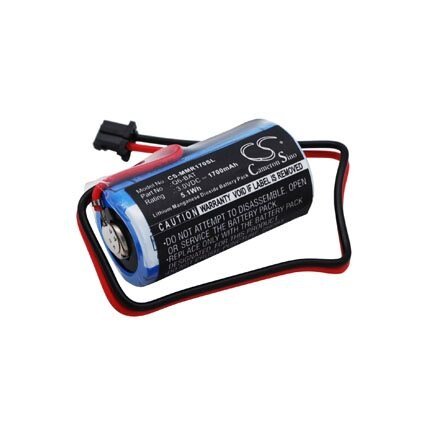 PLC-akku Mitsubishi Q02CPU, Q02HCPU, Q06HCPU jne. varten.