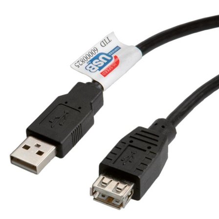 ROLINE Usb 2.0 Cable, A - A, M/F 3 M