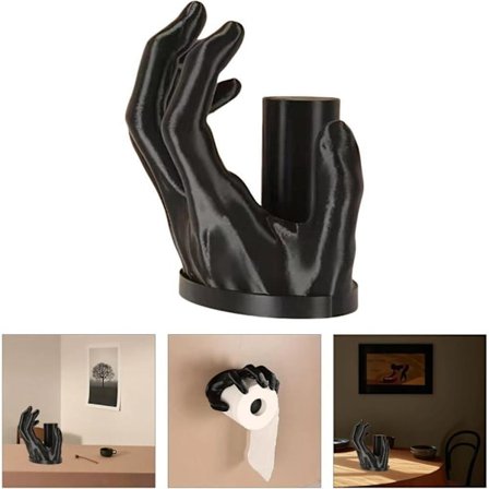 Rolig Toalettrullholder – Holder for Toalettpapir, Baderomsdekorasjon, Humoristisk Design_TF_TF