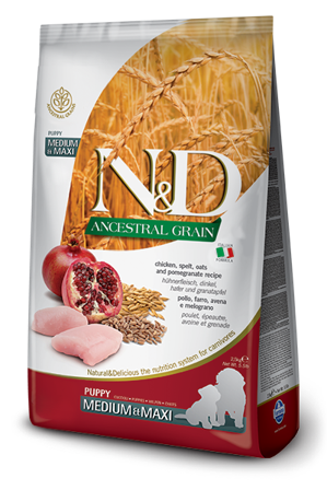Farmina N&D Ancestral Grain Pollo E Melograno Cani Cuccioli