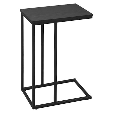 Rootz sidebord - Sofabord - Sofabord - Sofabord - Natbord - Laptop Stand - Sort - 45x25x63,5cm
