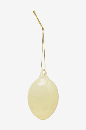 Wikholm Form - Glass Egg i æske - Gul - Påskepynt - Fra Homeroom