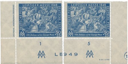 Tyskland Zoner 1949 - MICHEL 231 - Postfrisk