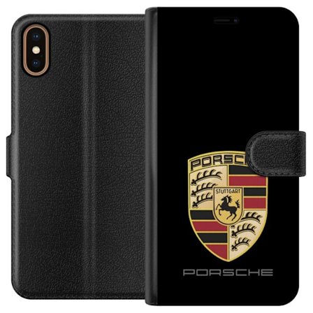 Kompatibelt Plånboksfodral till Apple Apple iPhone X PORSCHE