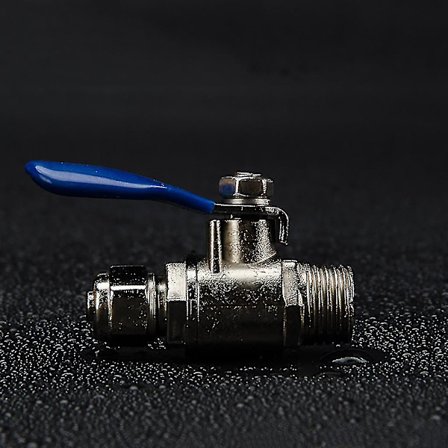 1/2 till 1/4 tum RO Kraftfilter Vattenadapter Kulventil Kran Omvändningsbrytare