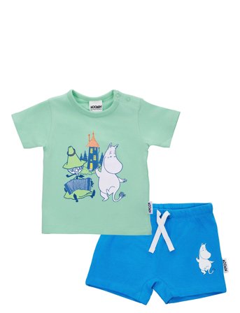 MUMIN Trubadur Shorts Set - Multi/patterned - 56