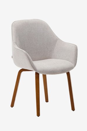 Kave Home - Spisestol - aleli - Beige - Stoler - Fra Homeroom