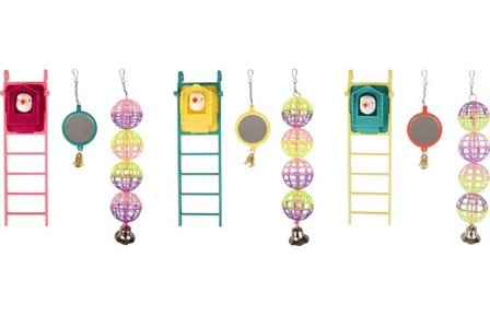 Fugleleke Ball, Stige og Speil - 20cm