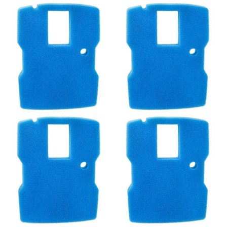 4 kpl Lampisuodatinpatruuna Suihkulähde Sienisuodatin Vaihto Lampi CUF-6000 Suodatin, 2500 L/H Suihkulähdepumppu P (FMY) Sininen