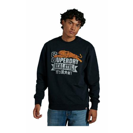 Superdry, Sweatshirts Zwart, Heren, Maat:M