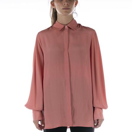 Ottod'Ame Shirt , Roze , Dames , Maat: 2XS