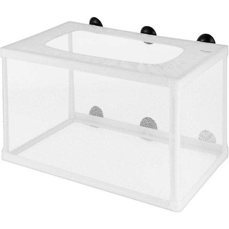 2024, Fiskeopdræt Net til Akvarium - Fiskeopdræt Net Hængende Opdrætskasse, Fiskeopdrætskasse til Yngel