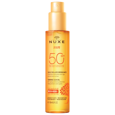 NUXE Sun Oil Spray Face & Body SPF50, 150 ml