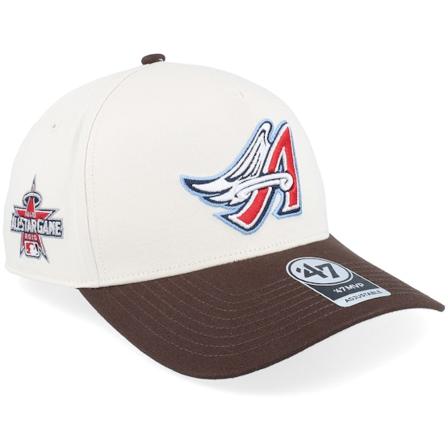 47 Brand - MLB Beige adjustable Casquette - Hatstore Exclusive x Los Angeles Angels Coops All Star Game Sure Shot Mvp Dt Sand/Brown Adjustable @ 