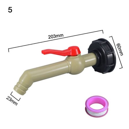 IBC-tankadapter, grov gjenge 5 5