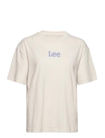 Essential Graphic Tee Cream Lee Jeans