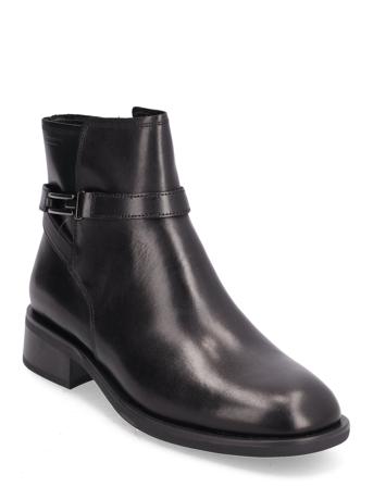 Sheila Shoes Boots Ankle Boots Ankle Boot - Flat Svart VAGABOND*Betinget Tilbud