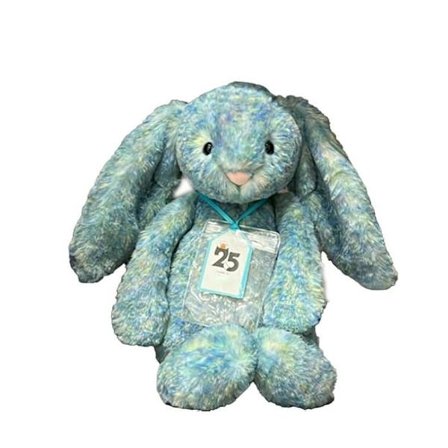 Jellycat Amuseable Toys Plys Grøn Kanin Udstoppede Dyr med Bløde Ører (Grøn Kanin, 31 cm)