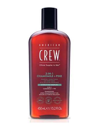 American Crew Hair&Body 3-In-1 Chamomile + Pine 450.0 Ml - Nude - 450 ml