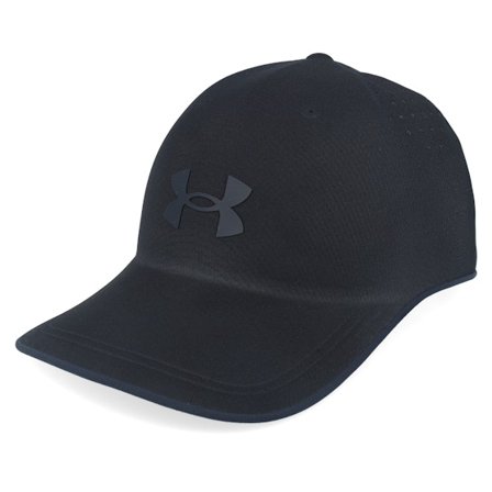 Under Armour - Svart adjustable Keps - Stealthform Uncrushable Black Adjustable @ Hatstore