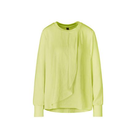 Marccain Sports PS 55 25 W42 BLouseshirt met plooidetails , Groen , Dames , Maat: M