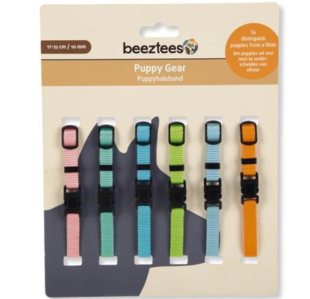 Valpemerkebånd Pastelfarger 6stk - XS