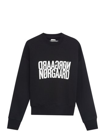 Original Sweat Tilvina Sweatshirt Black Mads Nørgaard