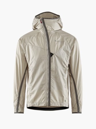 Klättermusen - Ansur Hooded Wind Jacket Men's - Dove Raven - XL