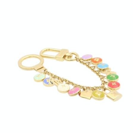 Louis Vuitton Vintage, pre-owned Key Chain Geel, Dames, Maat:ONE Size