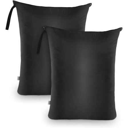 Vattentät Våt Torr Väska med Dragkedjor Multifunktionella Tvättväskor för Baddräkt Gym (24 x 32 tum)