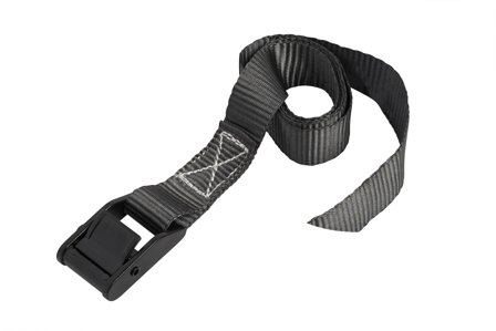 Ironside 100196 Spännband 400 kg, 2-pack 2 m, svart, Arbetsplats & förvaring