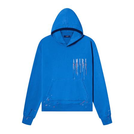 Amiri Hoodies , Blauw , Heren , Maat: S