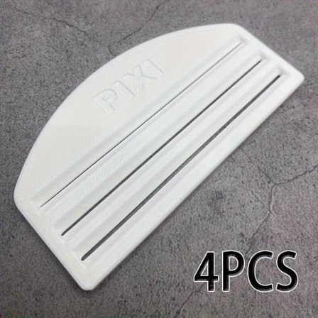 Kattefoder-klemmer | Kraftig foderdispenser i plastik til kæledyr med skridsikker bund og låg, der er let at åbne