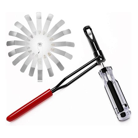 10mm Låsmutter Justeringsverktyg, Vinkelsensor, Spårad Ventilställskruv, Ventilguideborttagning