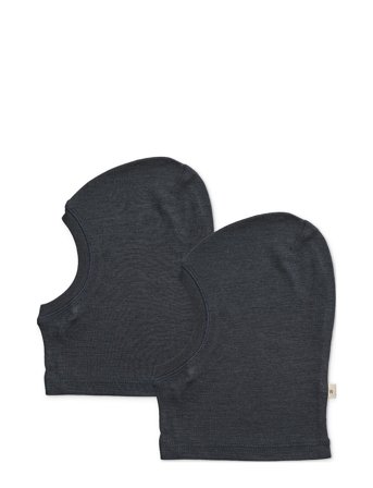 Wheat 2 Wool Balaclava Kim - Navy - 6-8Y