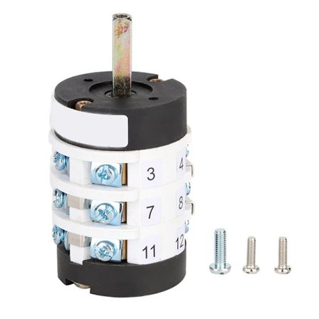 Dækbyttemaskine Motor Frem-Tilbage-kontakt Bilreparation Værktøj Hvid 20A