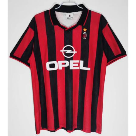 95-96 Sesong AC Inter Milan Hjemme Retro Fotballtrøye T-skjorte Cantona NO.7 L