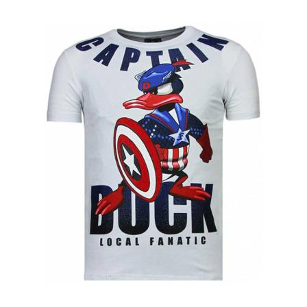 Local Fanatic - T-shirts - Vit - Herr - Storlek: S, Herr, Storlek: S