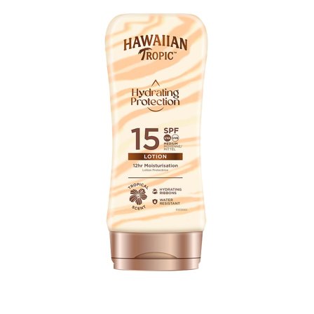 Hawaiian Tropic Hydrating Protection Lotion SPF 15 180 ml, Skincare, Solpleje, Solcreme