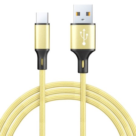 USB Type-C-laddarsladd Bärbar Smartphone Surfplatta Laddningskabel Synkronisera dataöverföringskabel Snabbladdning Flätad linje