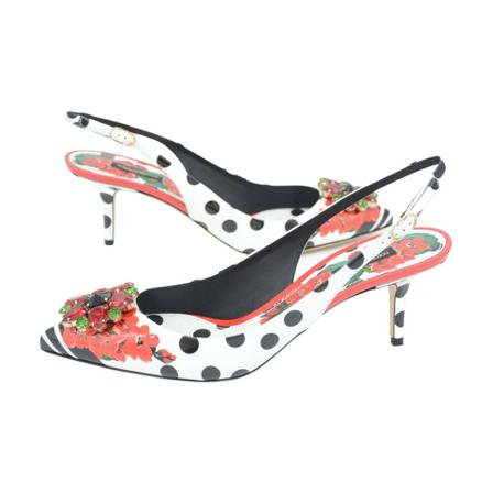 Dolce & Gabbana Pumps , Wit , Dames , Maat: 38 1/2 EU