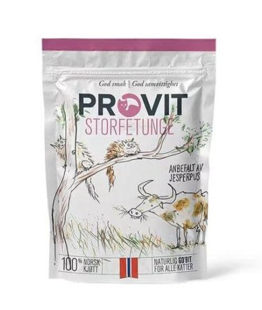 PROVIT Frysetørket Storfetunge til Katt - 40g