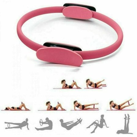 Pilates Ring, Yoga Ring Premium Resistance Ring Circle, Pilates Circle, Yoga KLB
