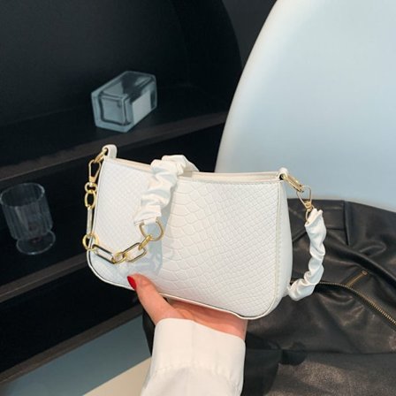 Skulderveske Underarmsveske HVIT