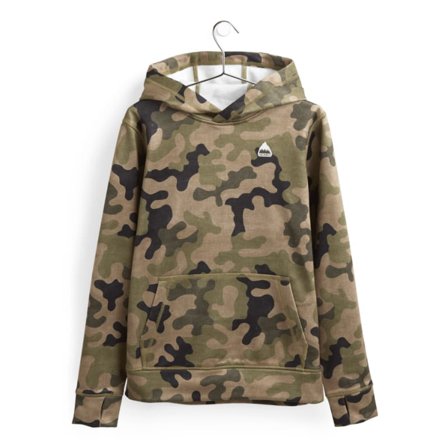 Burton Kids' Oak Pullover Hoodie Children long-sleeved sweaters Green L